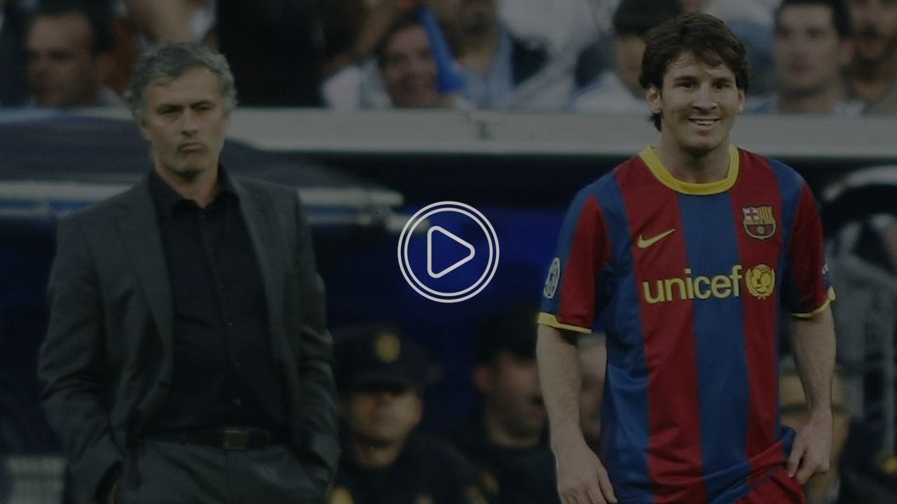 ميسي ومورينيو