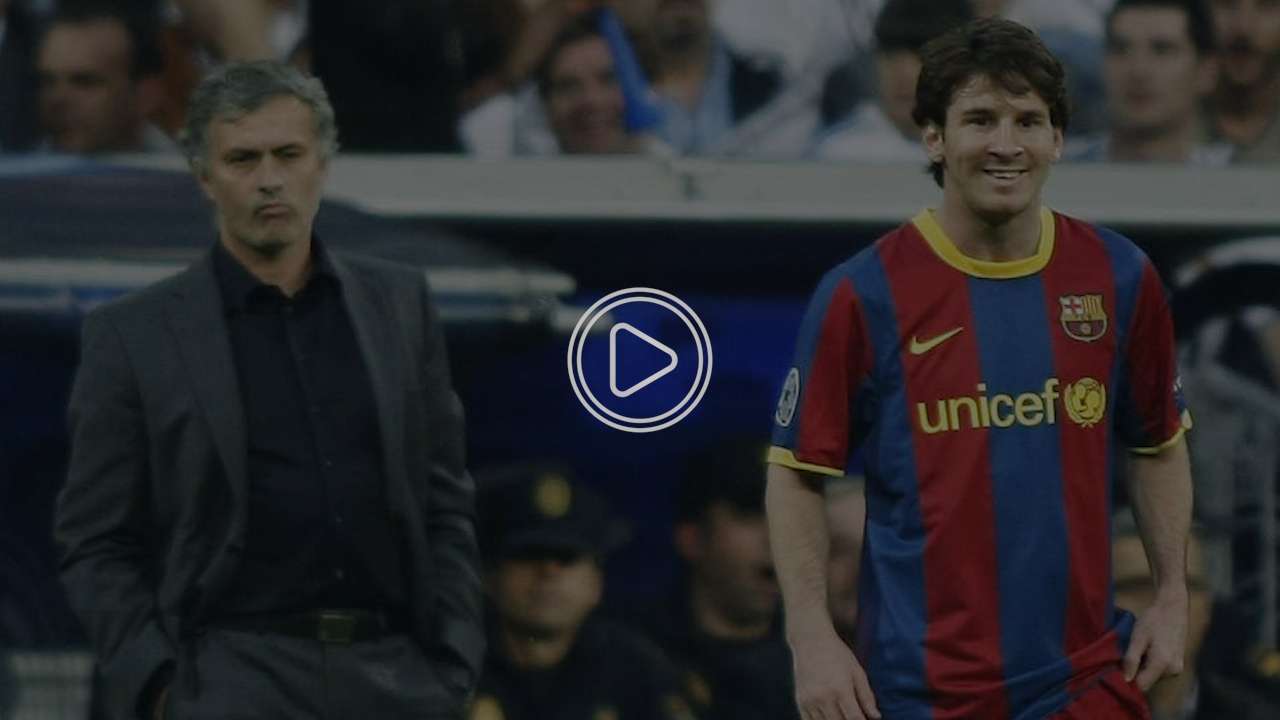 ميسي ومورينيو