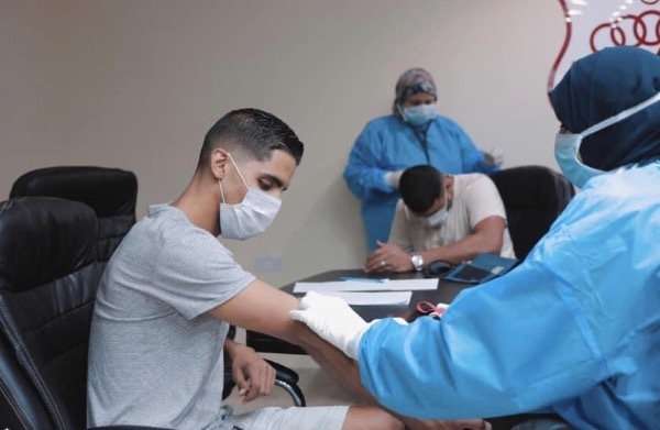 مسحة للاعبي أهلي بنغازي