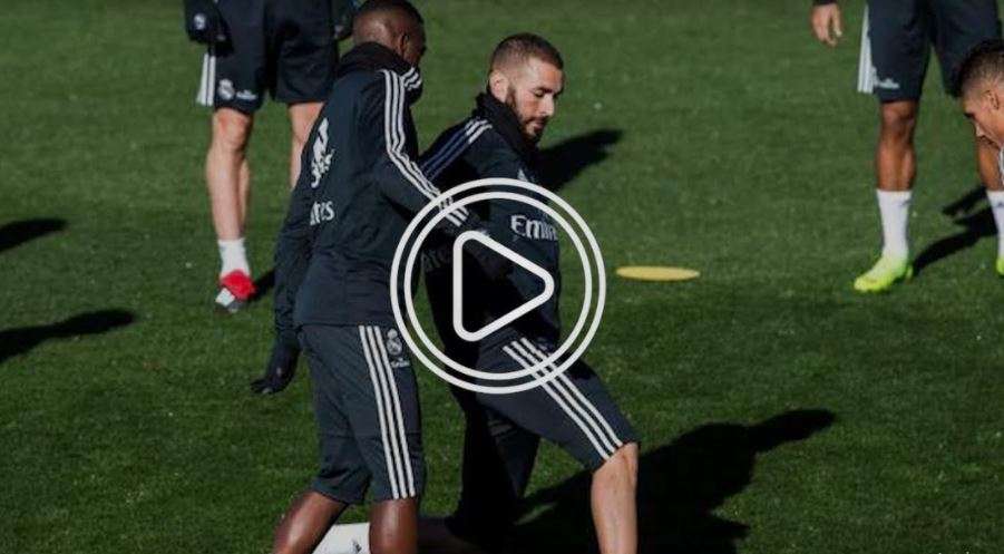 من تدريبات ريال مدريد