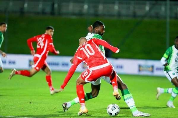 جانب من المباراة
