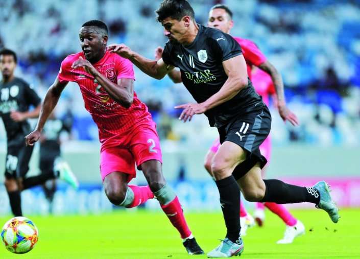 من مباراة سابقة بين السد والدحيل