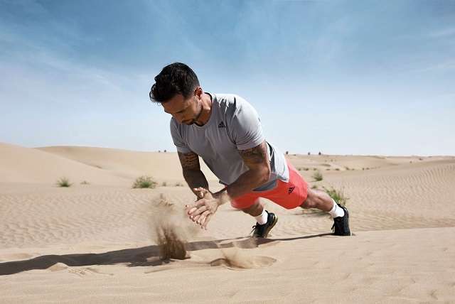 من تحدي نجوم adidas لقساوة الصحراء