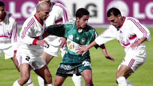 من لقاء الزمالك والرجاء بنهائي دوري الأبطال