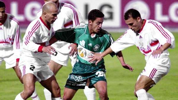 من لقاء الزمالك والرجاء بنهائي دوري الأبطال