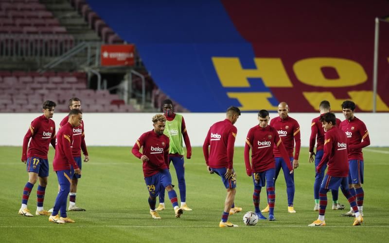 لاعبو برشلونة