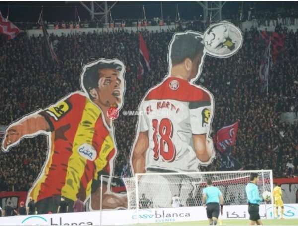 تجسيم لهدف الكرتي الملغي أمام الترجي