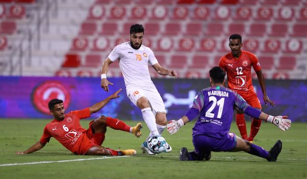 جانب من المباراة