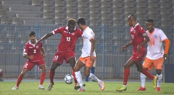 جانب من المباراة