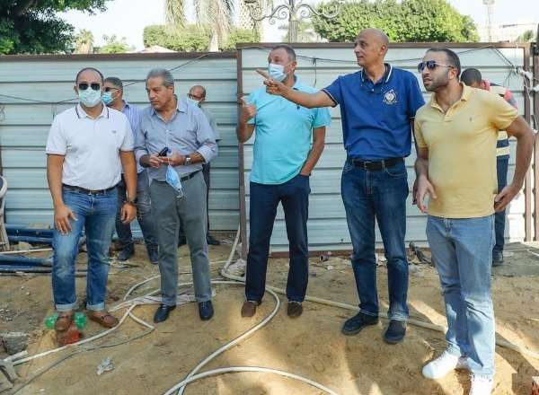 محمود الخطيب يتفقد ملعب التتش