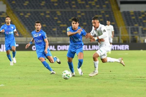 من لقاء الذهاب بين الرجاء والزمالك