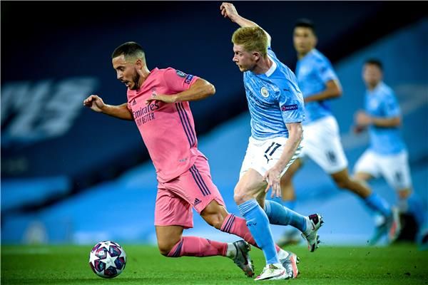 هازارد في لقاء مانشستر سيتي