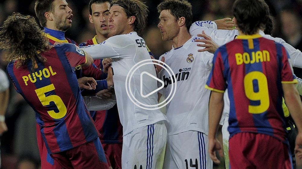 مشادة من كلاسيكو سابق