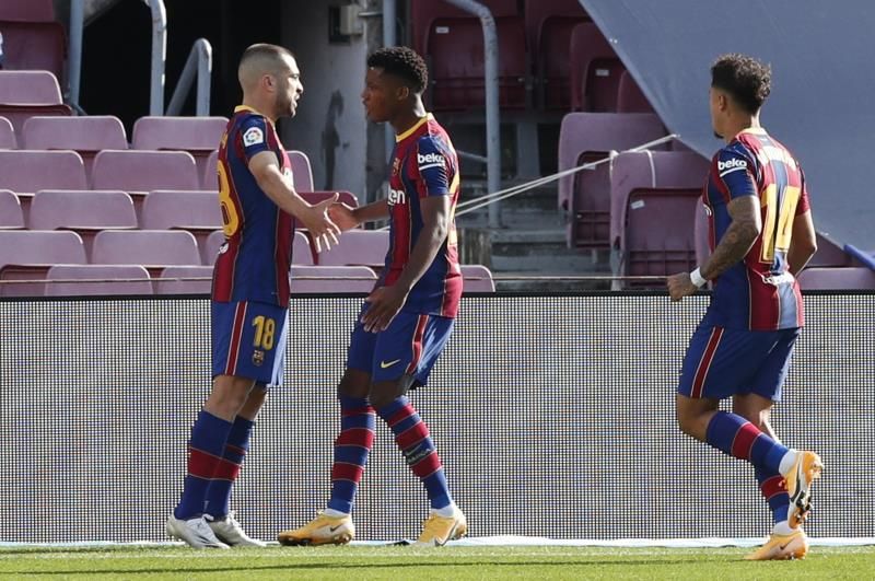 فرحة فاتي بهدفه