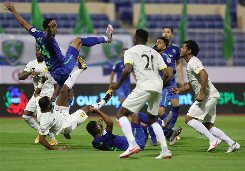 جانب من المباراة