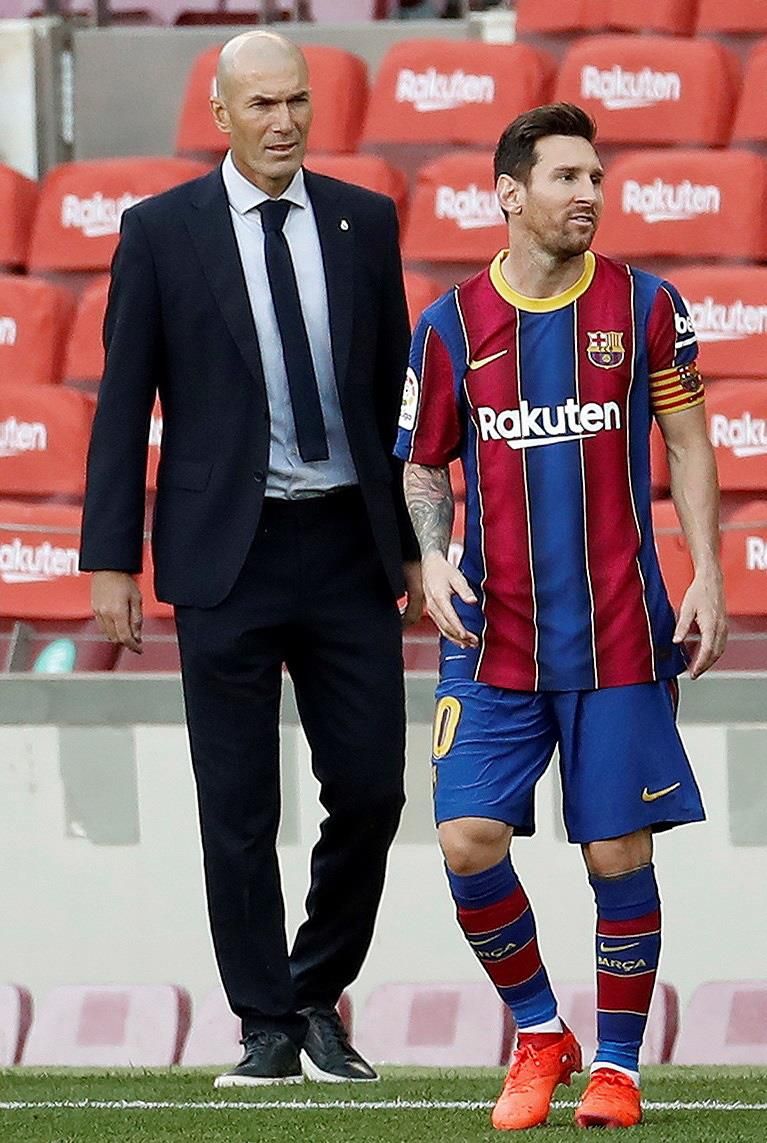 زيدان وميسي