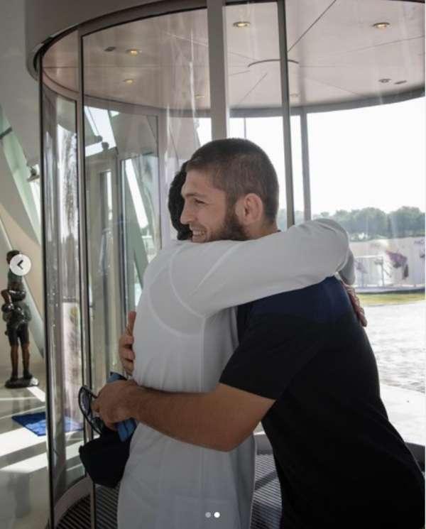 محمدوف مع ولي عهد دبي