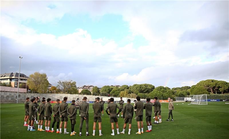 من مران أتلتيكو مدريد - أرشيفية