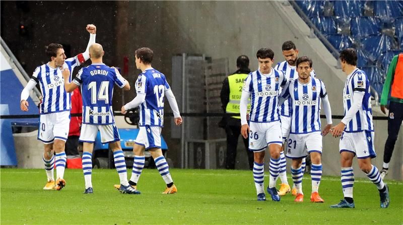 لاعبو ريال سوسيداد