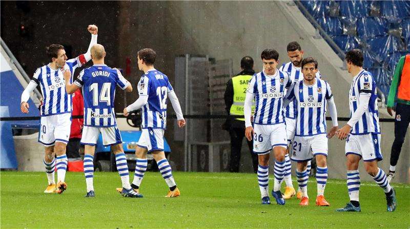 لاعبو ريال سوسيداد