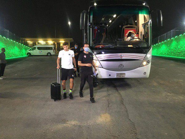 وصول حافلة الزمالك