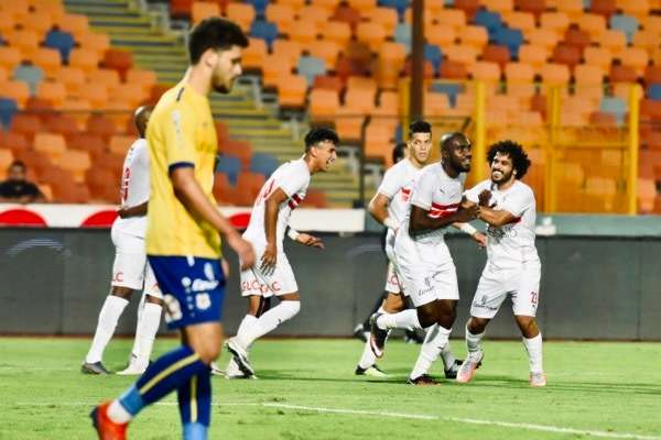 فرحة لاعبي الزمالك