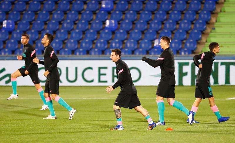 لاعبو برشلونة