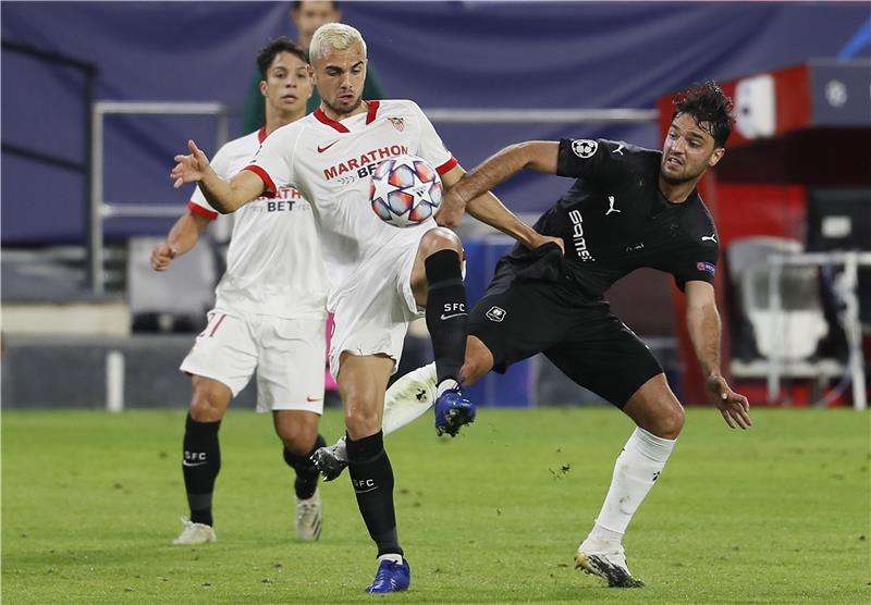 جانب من المباراة