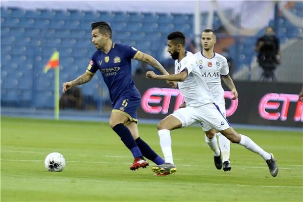 من مباراة سابقة بين الهلال والنصر