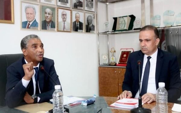 من اجتماع سابق بين دقيش والجريء