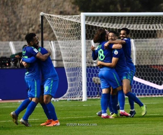 فرحة لاعبي الفتح