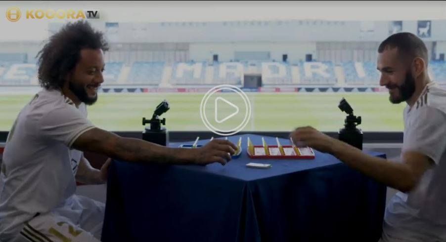 كريم بنزيما ومارسيلو