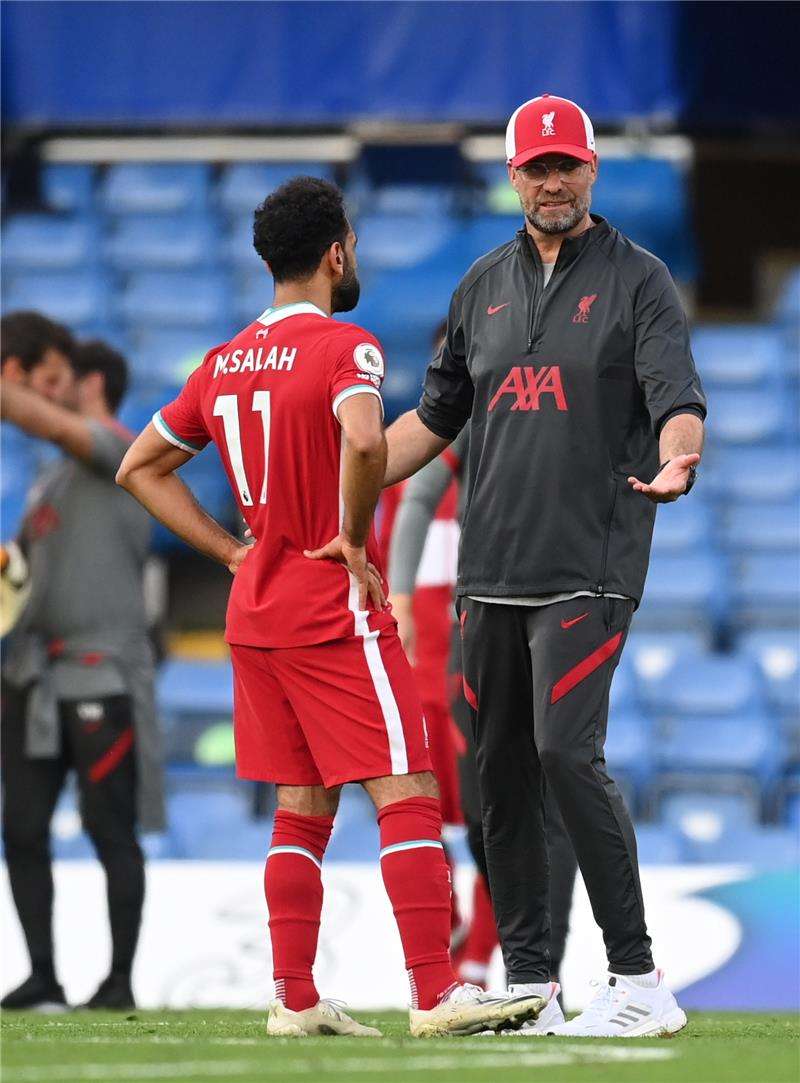 يورجن كلوب ومحمد صلاح