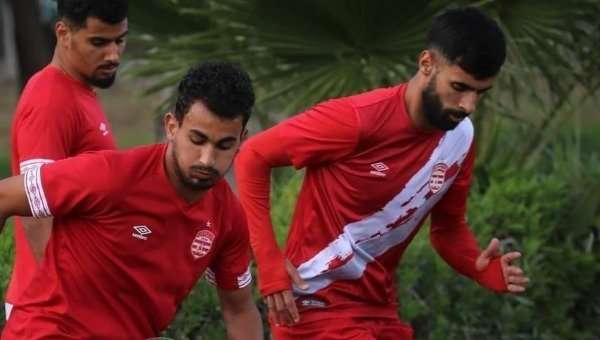 من تدريبات النادي الإفريقي