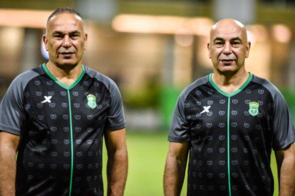 التوأم حسام وإبراهيم حسن في مران الاتحاد