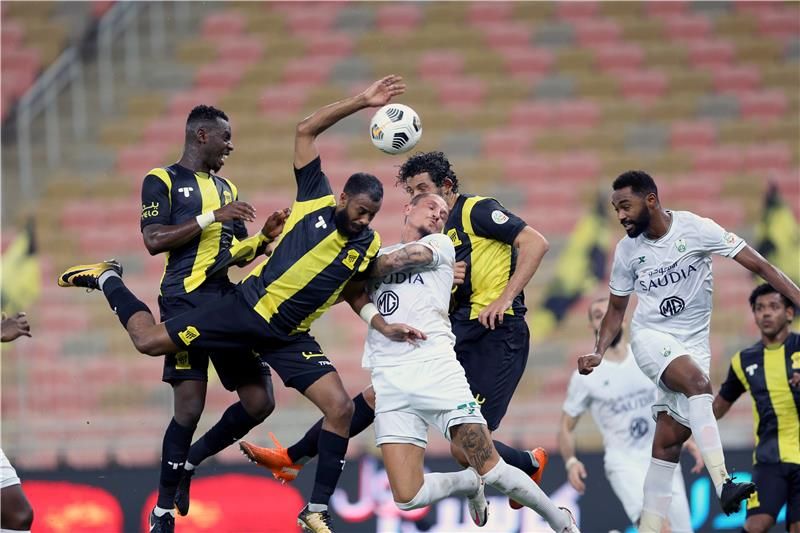 جانب من المباراة