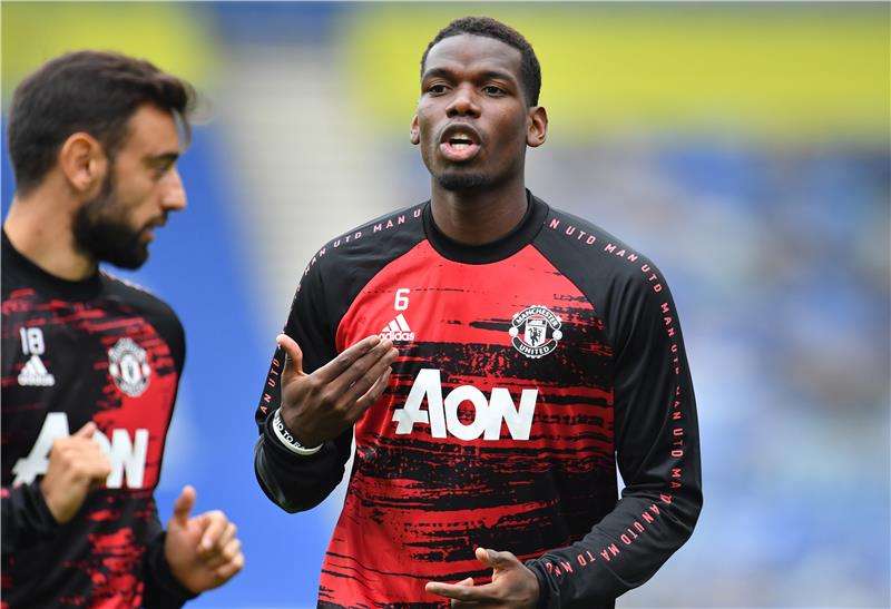 بول بوجبا وبرونو فيرنانديز