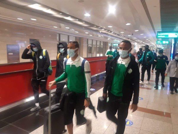 بعثة الرجاء تصل القاهرة