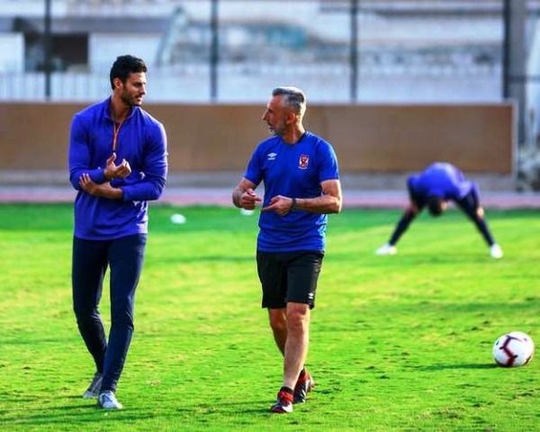 ميشيل يانكون مع محمد الشناوي