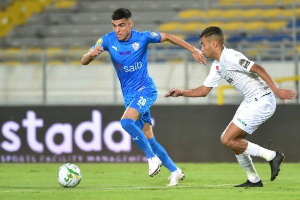 من لقاء الذهاب بين الرجاء والزمالك