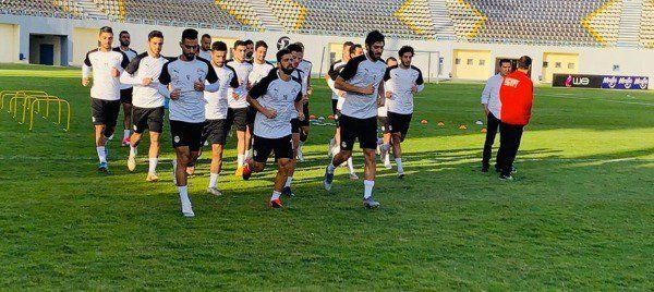 من معسكر المنتخب