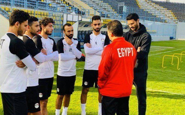 من تدريبات المنتخب