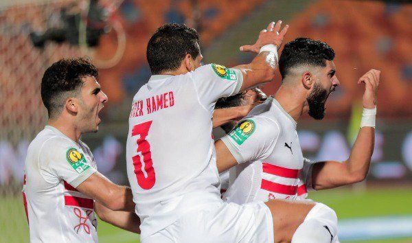 فرحة الزمالك انتقلت من الملعب إلى غرفة الملابس