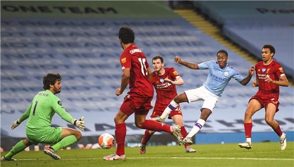 من مباراة سابقة بين مانشستر سيتي وليفربول