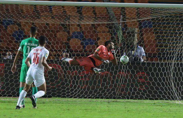 جانب من لقاء الزمالك والرجاء