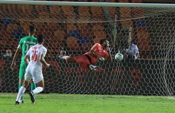 جانب من لقاء الزمالك والرجاء