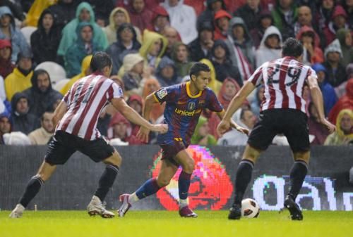 من لقاء يرشلونة وبيلباو في مرحلة الذهاب