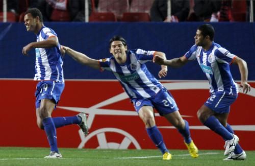 احتفال لاعبي بورتو 