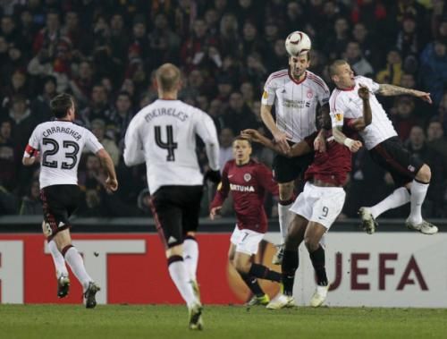 من لقاء سبارتا براغ وليفربول