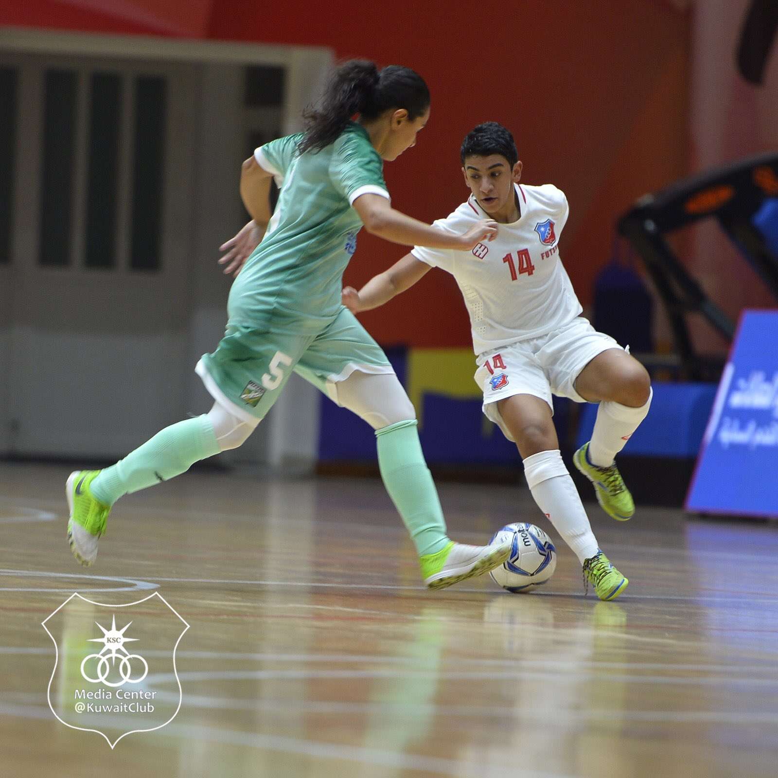 من لقاء نادي الكويت ونادي العربي